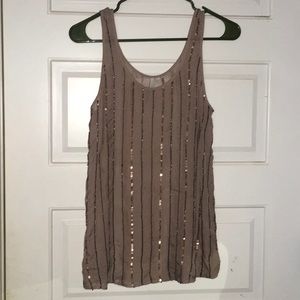 Beaded tank top